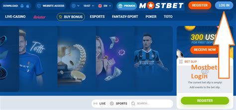 mostbet login to personal account